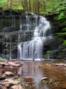 Rosecrans Falls, Clinton County, Pennsylvania
