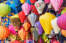 Traditional Silk Lanterns, Hoi An, Vietnam